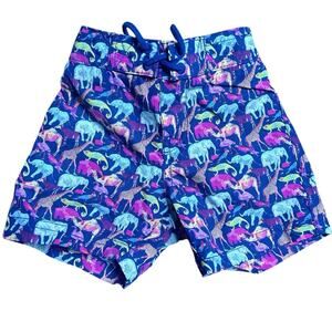 Janie and Jack Liberty® Queue For The Zoo Swim Trunk 3-6 months